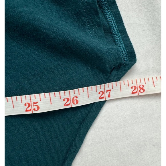 Victoria's Secret Love sleep shirt sleeveless Teal Green Relaxed Fit Women's M - Picture 6 of 9